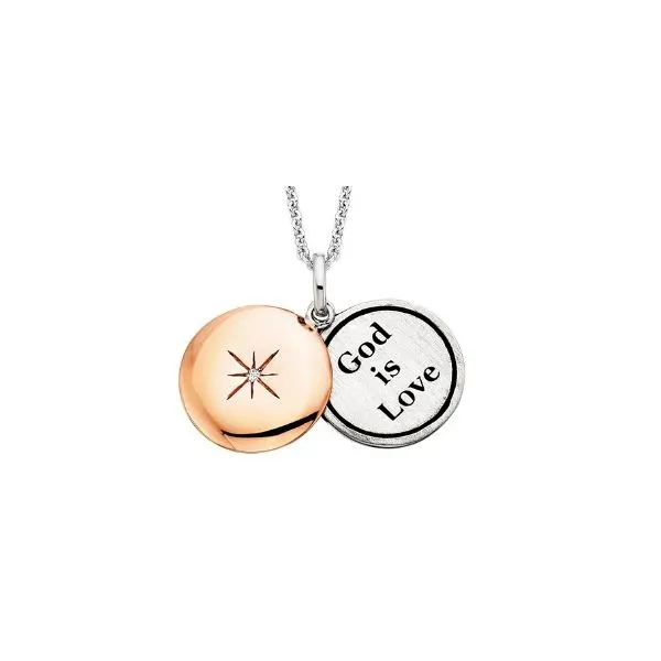 GOD IS LOVE NECKLACE Erickson Jewelers Iron Mountain, MI