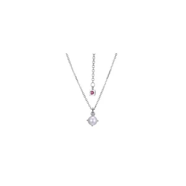 Sterling Silver Fresh Water Pearl Pendant Necklace Erickson Jewelers Iron Mountain, MI