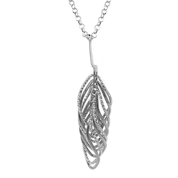 Sterling Silver Vortex Necklace Erickson Jewelers Iron Mountain, MI