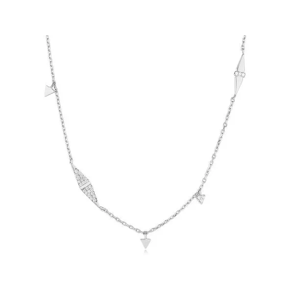 Ania Haie Geometric Sterling Silver Necklace Erickson Jewelers Iron Mountain, MI