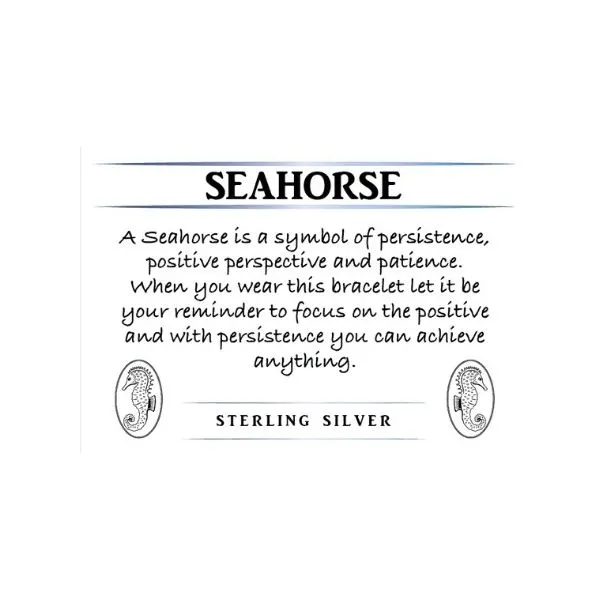 ROYAL JADE SEAHORSE BRACELET Image 2 Erickson Jewelers Iron Mountain, MI