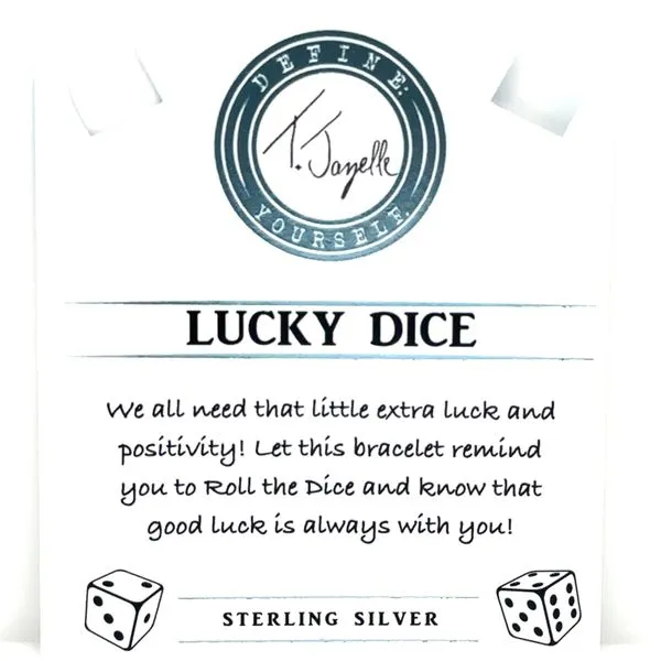 STORM AGATE LUCKY DICE T. JAZELLE BRACELET Image 2 Erickson Jewelers Iron Mountain, MI
