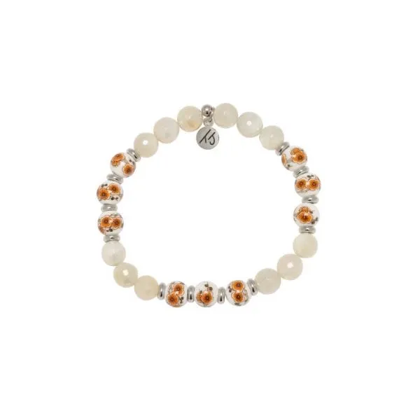 FLORAL MOMENTS LILLY MOONSTONE T. JAZELLE BRACELET Erickson Jewelers Iron Mountain, MI
