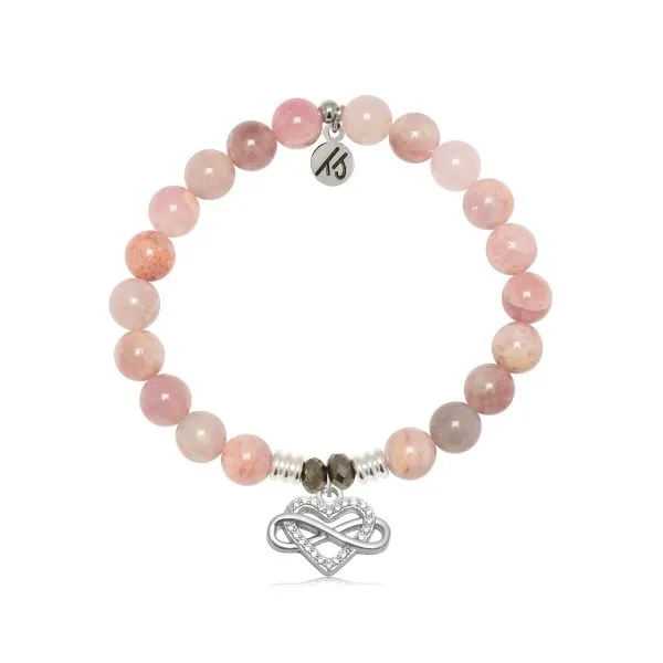 MADAGASCAR QUARTZ INFINITY HEART ENDLESS LOVE T. JAZELLE BRACELET Erickson Jewelers Iron Mountain, MI