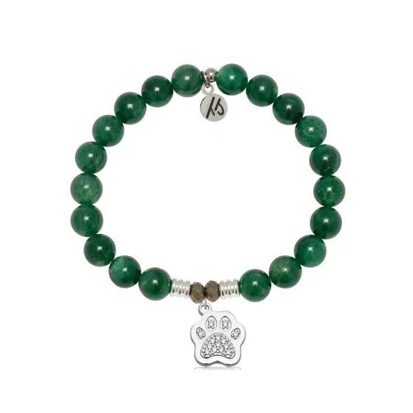 GREEN KYANITE PAW CZ T. JAZELLE BRACELET Erickson Jewelers Iron Mountain, MI