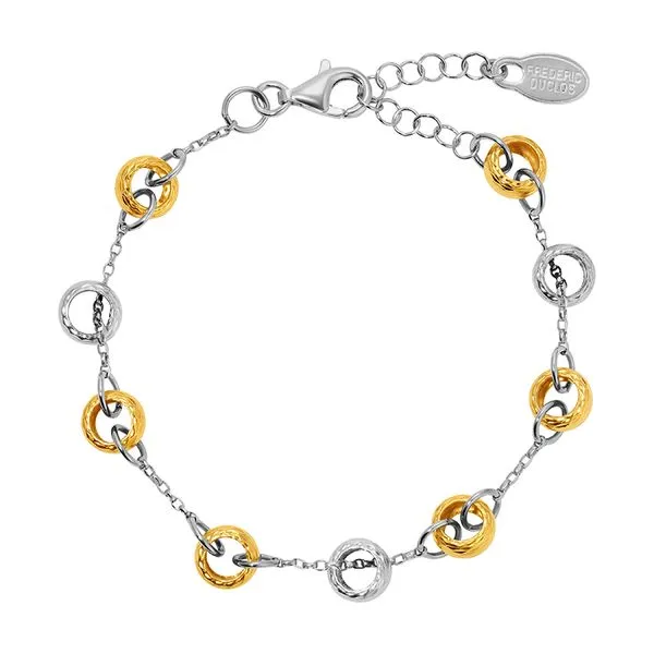 Sterling Silver Diamond Cut Bead Bracelet Erickson Jewelers Iron Mountain, MI