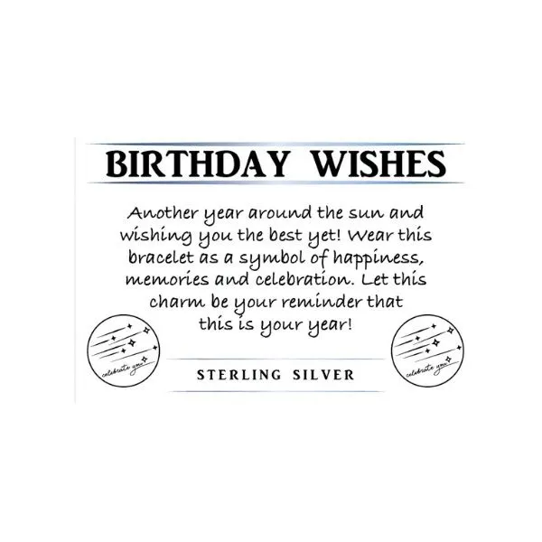 Yellow Shell Birthday Wishes T. Jazelle Bracelet Image 2 Erickson Jewelers Iron Mountain, MI