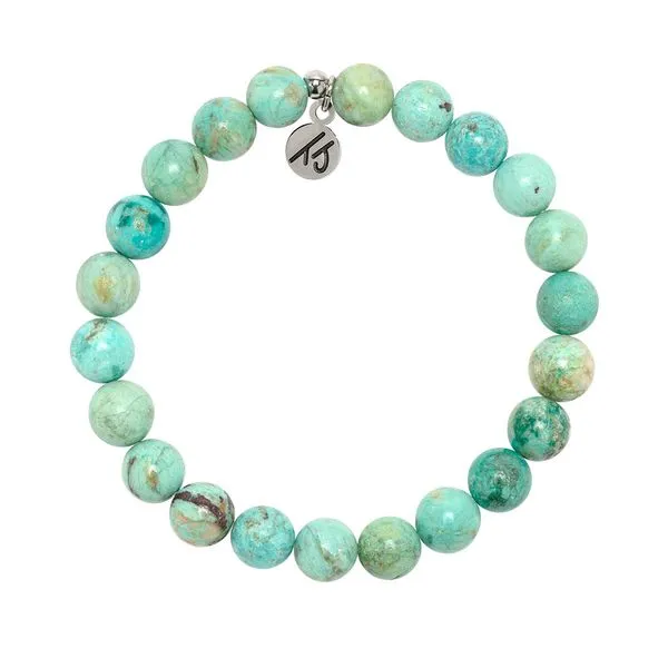 Peruvian Turquoise Strength Stacker T. JAZELLE Bracelet Erickson Jewelers Iron Mountain, MI
