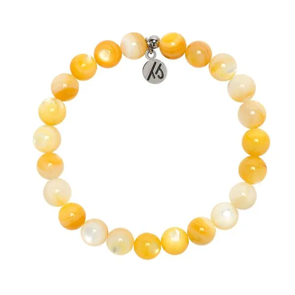 Yellow Shell Prosperity Stacker T. JAZELLE Bracelet Erickson Jewelers Iron Mountain, MI