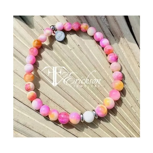 T.JAZELLE Maui Bracelet with Persia Jade and White Jade Erickson Jewelers Iron Mountain, MI