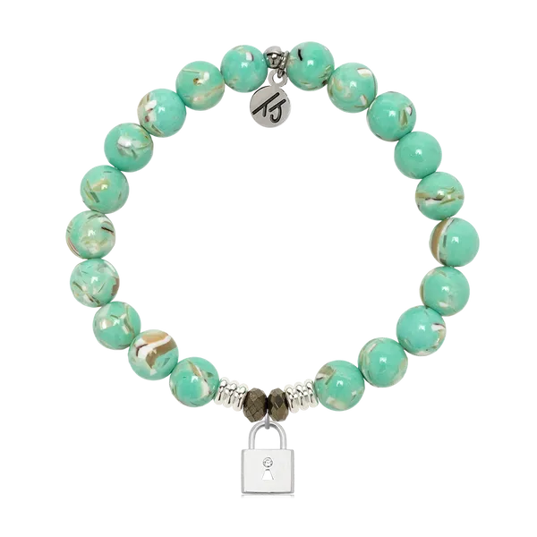 Green Shell Unbreakable Friendship T. Jazelle Bracelet Erickson Jewelers Iron Mountain, MI