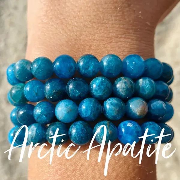Arctic Apatite Balance Stacker T. Jazelle Bracelet Erickson Jewelers Iron Mountain, MI
