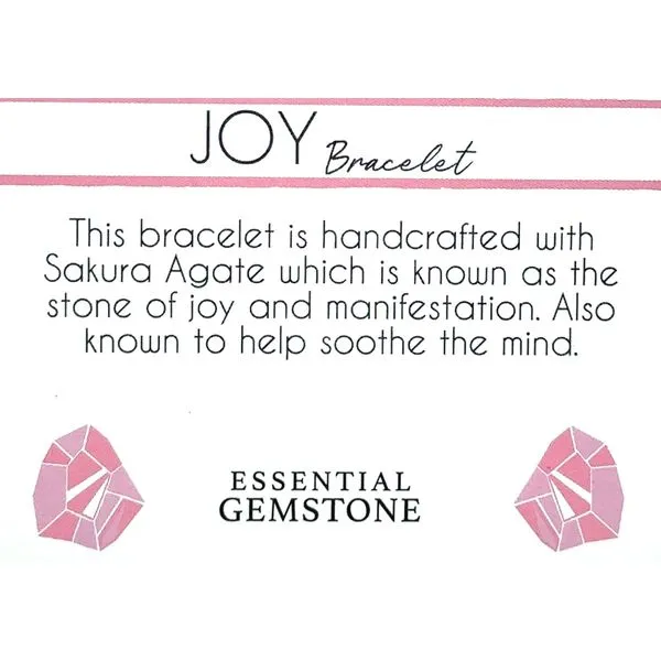 Sakura Agate Joy Stacker T. Jazelle Bracelet Image 2 Erickson Jewelers Iron Mountain, MI