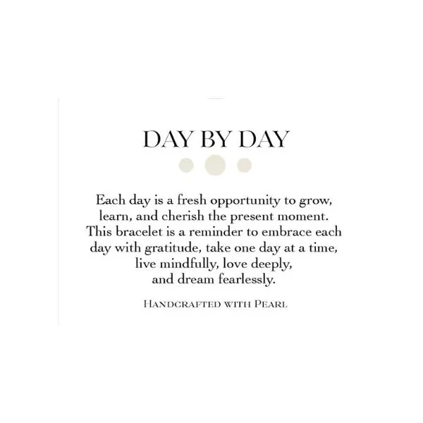Day by Day Pearl T. Jazelle Bracelet Image 2 Erickson Jewelers Iron Mountain, MI