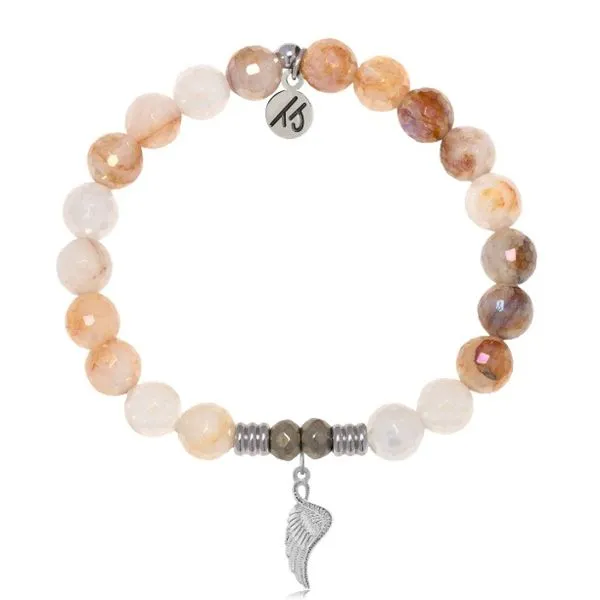 Sunset Quartz Angel Blessings T. Jazelle Bracelet Erickson Jewelers Iron Mountain, MI