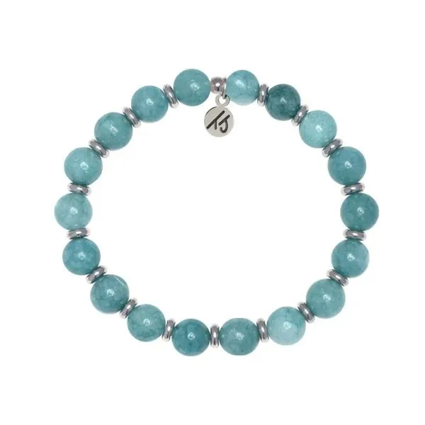 Empowered Elegance Blue Apatite Silver T. Jazelle Bracelet Erickson Jewelers Iron Mountain, MI