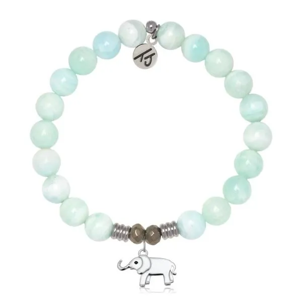 Hemimorphite Lucky Elephant T. Jazelle Bracelet Erickson Jewelers Iron Mountain, MI