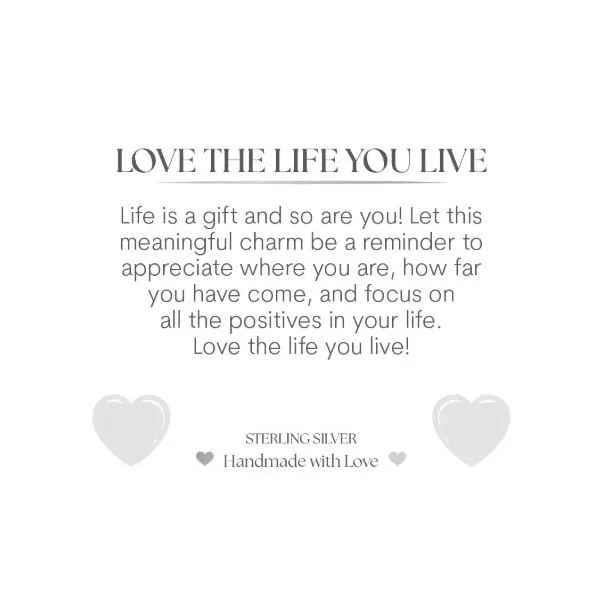 Cherry Jade Love the Life You Live T. Jazelle Bracelet Image 2 Erickson Jewelers Iron Mountain, MI