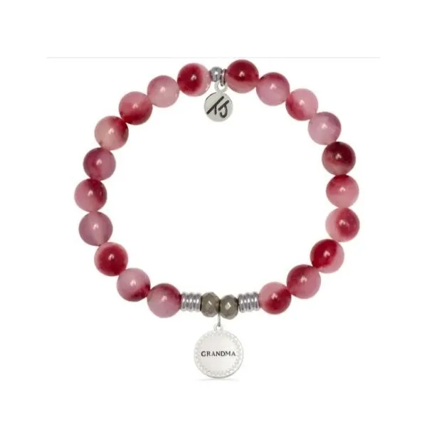 Cherry Jade Grandma Endless Love T. Jazelle Bracelet Erickson Jewelers Iron Mountain, MI