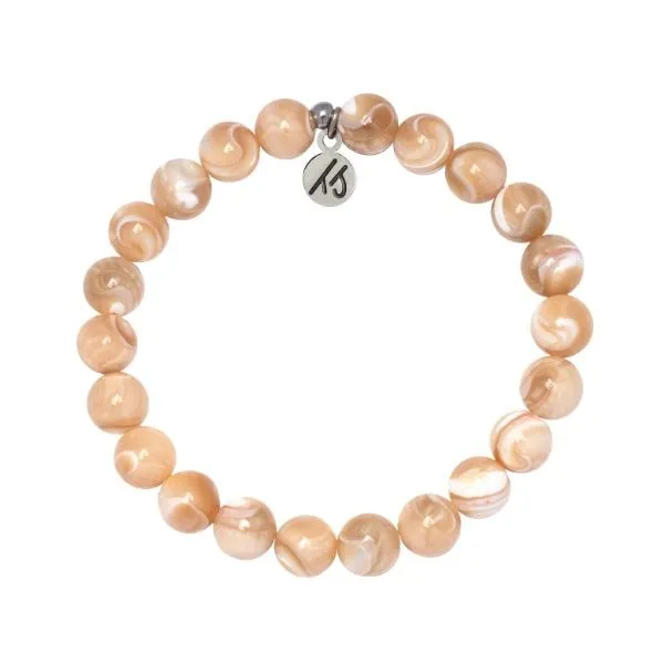 Tan Shell T. Jazelle Stacker Bracelet Erickson Jewelers Iron Mountain, MI