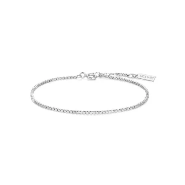 Adjustable Sterling Silver BOC Chain Link Bracelet Erickson Jewelers Iron Mountain, MI