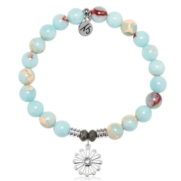 SNAKESKIN JASPER HAPPINESS T. JAZELLE BRACELET Erickson Jewelers Iron Mountain, MI