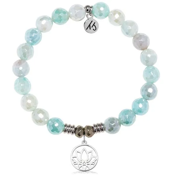 AQUA AGATE RESILIENCE T. JAZELLE BRACELET Erickson Jewelers Iron Mountain, MI