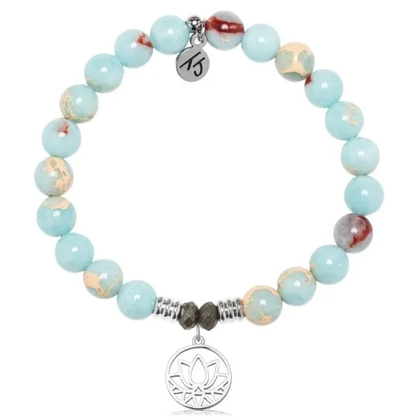 SNAKESKIN JASPER RESILIENCE T. JAZELLE BRACELET Erickson Jewelers Iron Mountain, MI