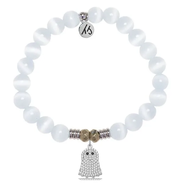 WHITE CATS EYE GHOST CZ T. JAZELLE BRACELET Erickson Jewelers Iron Mountain, MI