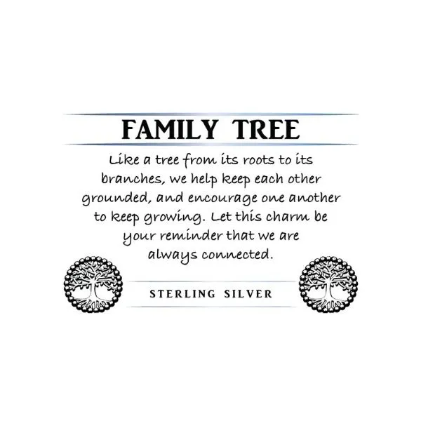 STRAWBERRY QUARTZ FAMILY TREE T. JAZELLE BRACELET Image 2 Erickson Jewelers Iron Mountain, MI