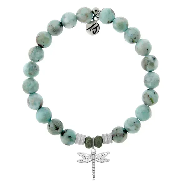 LARIMAR DRAGONFLY T. JAZELLE BRACELET Erickson Jewelers Iron Mountain, MI
