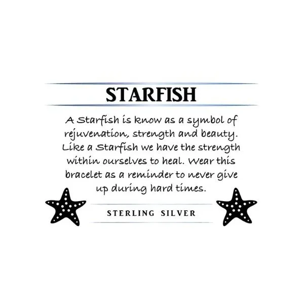 SAKURA AGATE STARFISH CZ T. JAZELLE BRACELET Image 2 Erickson Jewelers Iron Mountain, MI