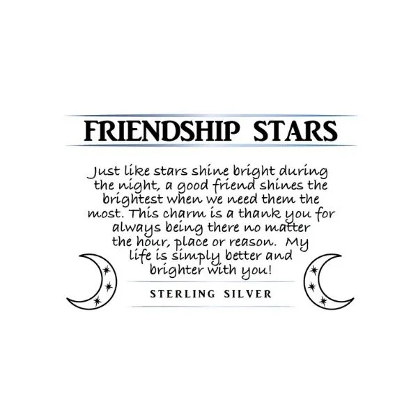 DENIM BLUE AGATE FRIENDSHIP STARS T. JAZELLE BRACELET Image 2 Erickson Jewelers Iron Mountain, MI