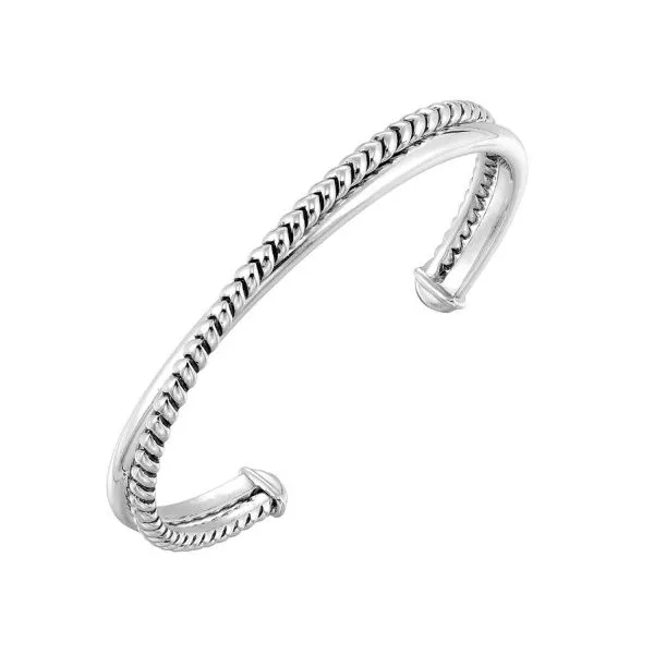 SILVER BANGLE BRACELET Erickson Jewelers Iron Mountain, MI