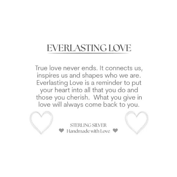 Pink Chalcedony Everlasting Love Bracelet Image 2 Erickson Jewelers Iron Mountain, MI