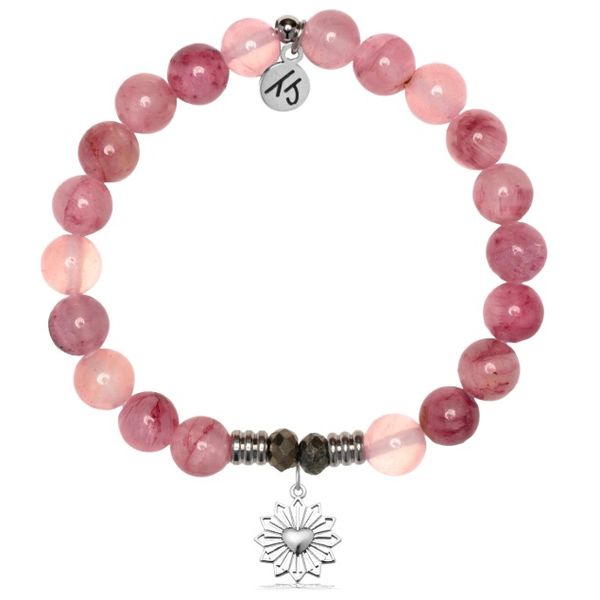 Pink Chalcedony T. Jazelle Bracelet Erickson Jewelers Iron Mountain, MI
