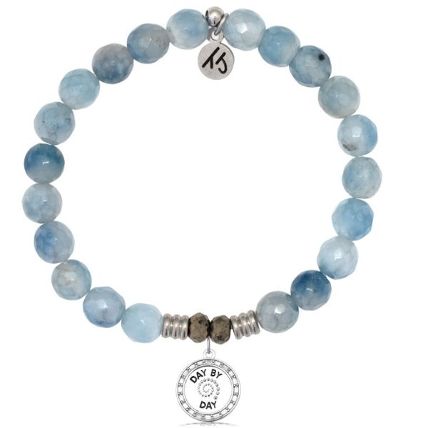 Aquamarine Jade Day By Day T. Jazelle Bracelet Erickson Jewelers Iron Mountain, MI