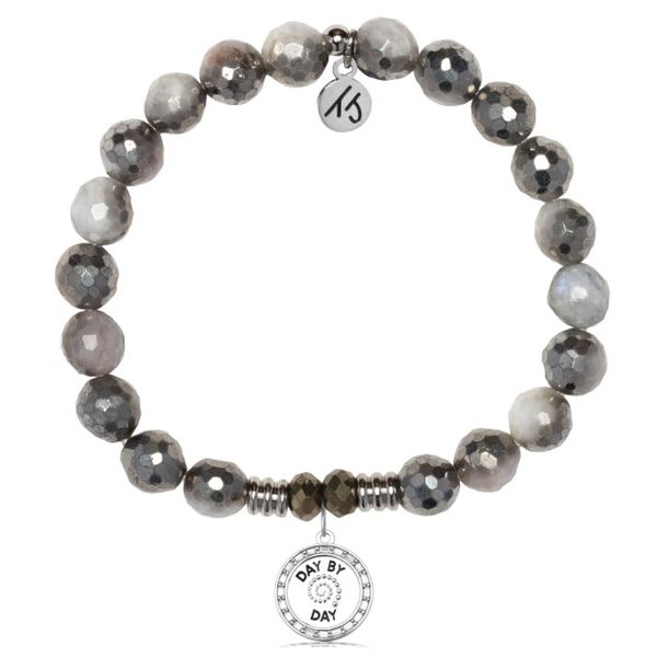 Silver Dipped Moonstone Day By Day T. Jazelle Bracelet Erickson Jewelers Iron Mountain, MI