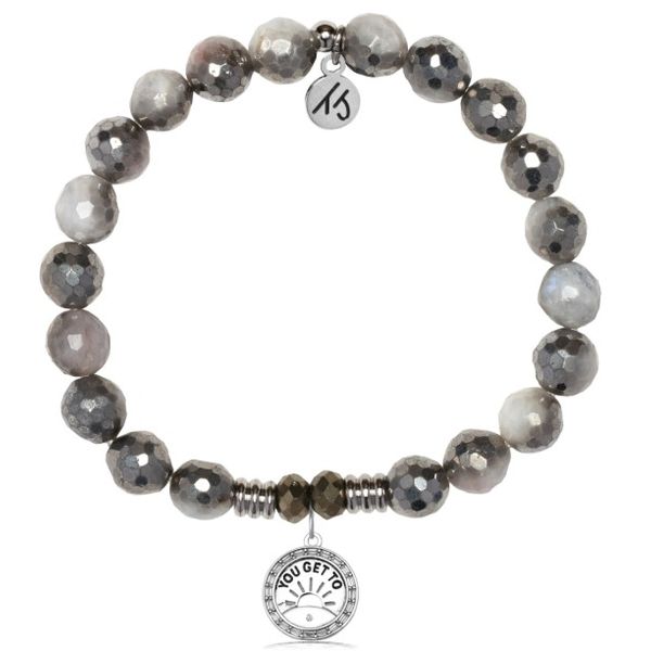 Silver Dipped Moonstone You Get To T. Jazelle Bracelet Erickson Jewelers Iron Mountain, MI