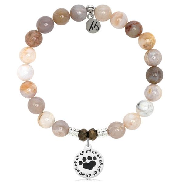 Australian Agate Paw Print T. Jazelle Bracelet Erickson Jewelers Iron Mountain, MI