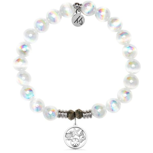 White Selenite Coastal Memories T. Jazelle Bracelet Erickson Jewelers Iron Mountain, MI