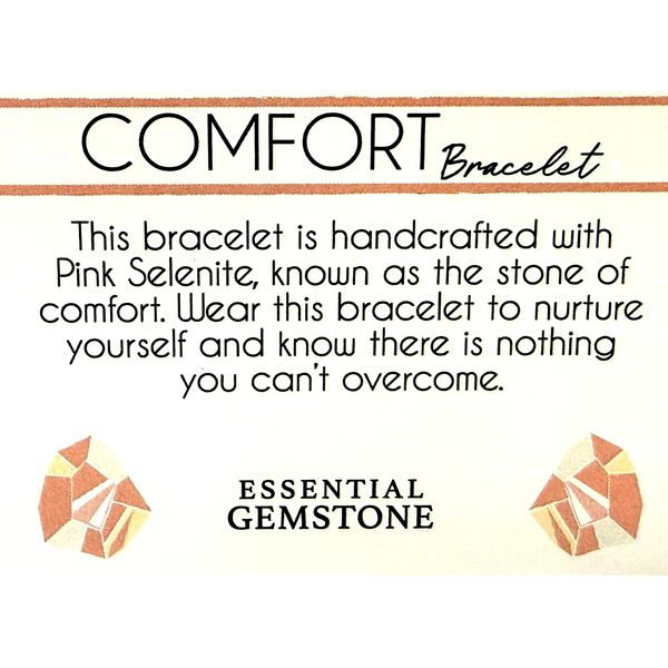 Silver Pink Selenite Comfort Stacker T. Jazelle Bracelet Image 2 Erickson Jewelers Iron Mountain, MI