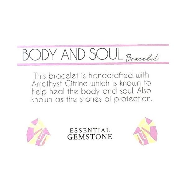 Silver Stacker Bracelet with Amethyst Citrine by T. Jazelle Image 2 Erickson Jewelers Iron Mountain, MI