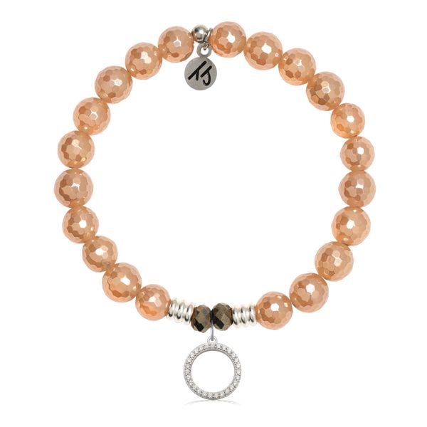 Champagne Agate Good Karma T. Jazelle Bracelet Erickson Jewelers Iron Mountain, MI