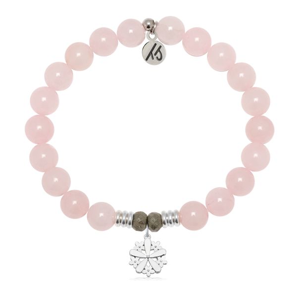 Rose Quartz Thank You T. Jazelle Bracelet Erickson Jewelers Iron Mountain, MI
