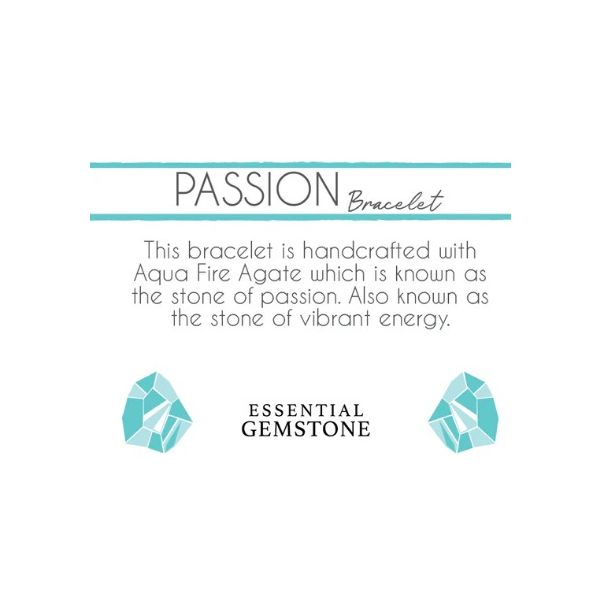 Aqua Fire Agate Passion Stacker T. Jazelle Bracelet Image 2 Erickson Jewelers Iron Mountain, MI