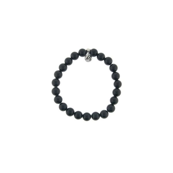 Silver Onyx Protection T. Jazelle Bracelet Erickson Jewelers Iron Mountain, MI