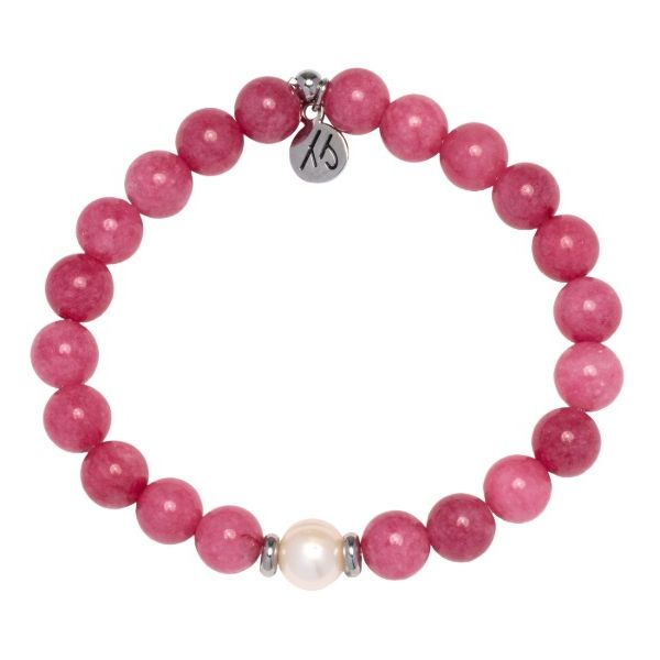 Pink Jade T. Jazelle Bracelet Erickson Jewelers Iron Mountain, MI