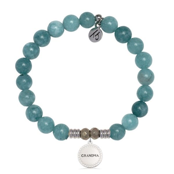 Silver Mountain Jade Grandma Endless Love T. Jazelle Bracelet Erickson Jewelers Iron Mountain, MI