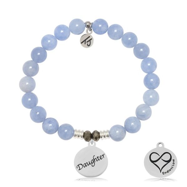 Sky Blue Jade Daughter Bracelet Erickson Jewelers Iron Mountain, MI